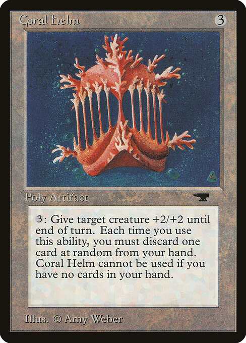 Carta Yelmo de coral — Antiquities · ATQ · #47
