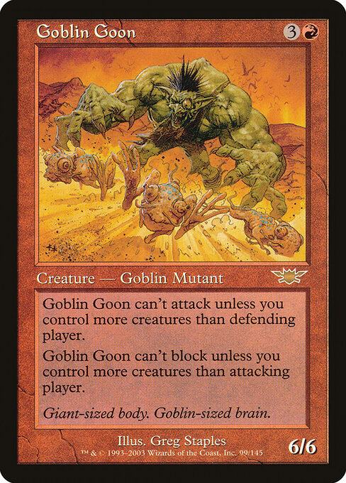 Carta Matón trasgo — Legions · LGN · #99
