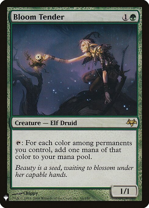 Cuidadora de las flores — The List