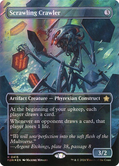 Carta Rondador garabateador — Foundations · FDN · #415