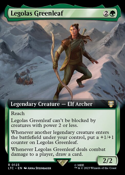 Carta Legolas Hojaverde — Tales of Middle-earth Commander · LTC · #123