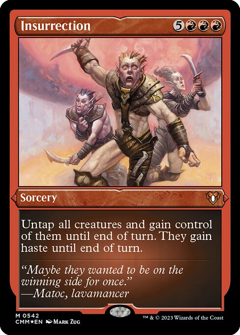 Insurrección — Commander Masters
