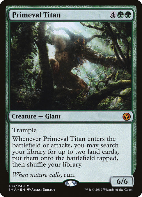 Titán primigenio — Iconic Masters