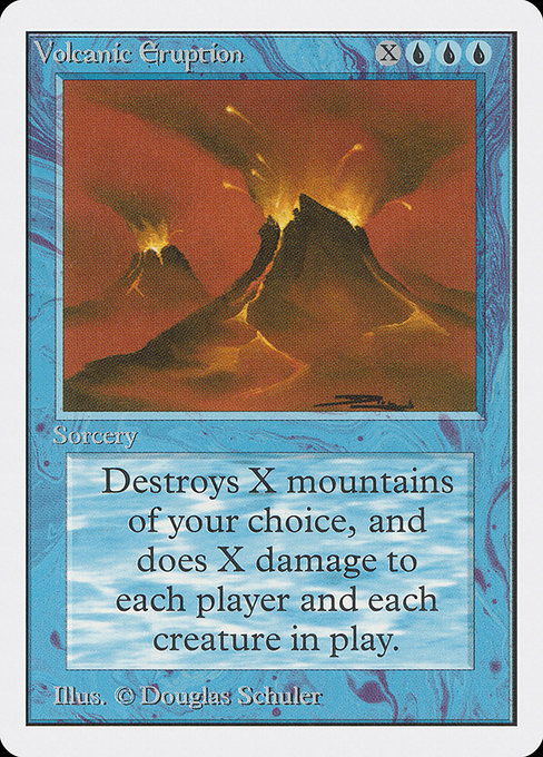 Erupción volcánica — Unlimited Edition