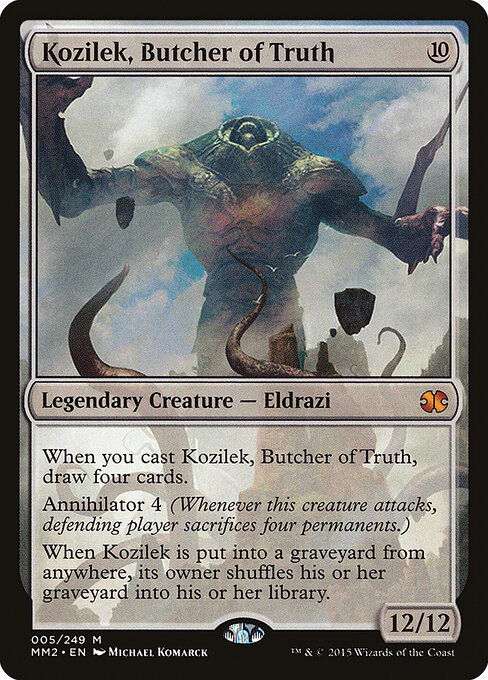 Kozilek, asesino de la verdad
