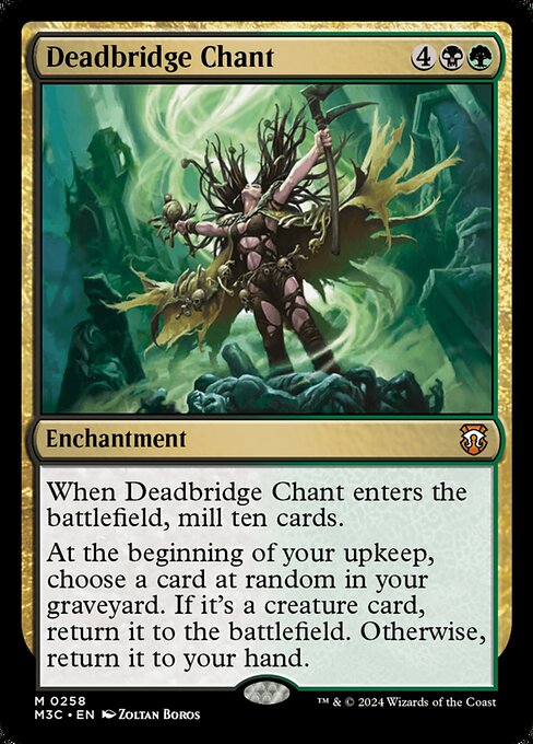 Carta Canto de Puente Muerto — Modern Horizons 3 Commander · M3C · #258