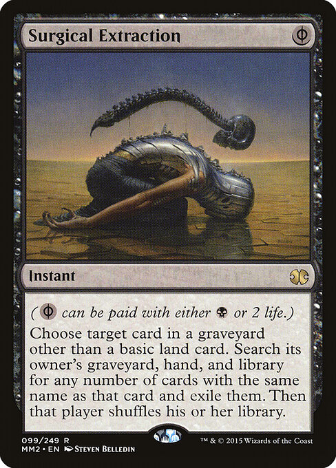 Extracción quirúrgica — Modern Masters 2015