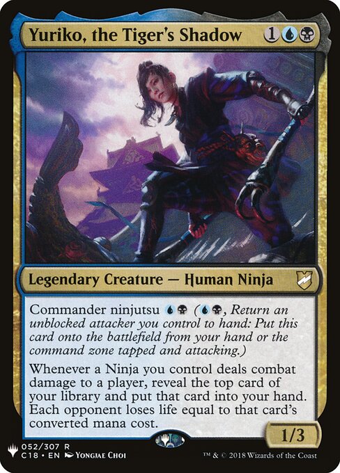Yuriko, la Sombra del Tigre — The List