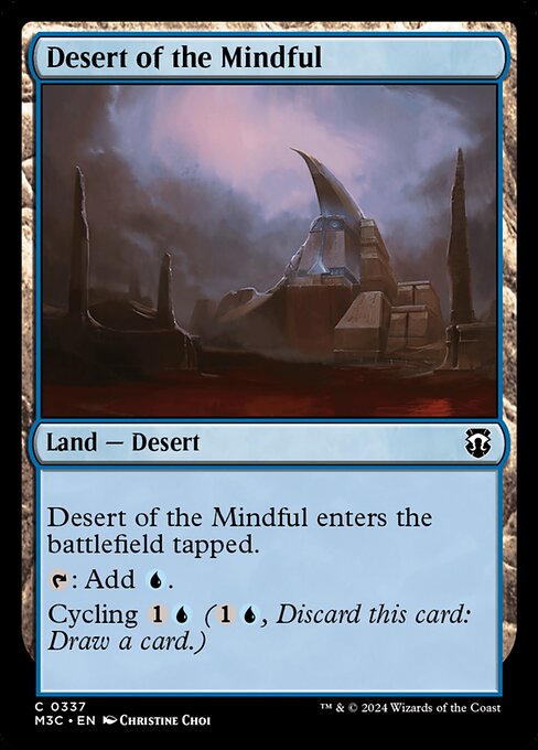 Carta Desierto del Conocedor — Modern Horizons 3 Commander · M3C · #337