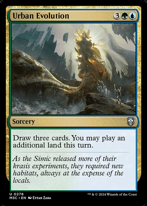 Carta Evolución urbana — Modern Horizons 3 Commander · M3C · #276