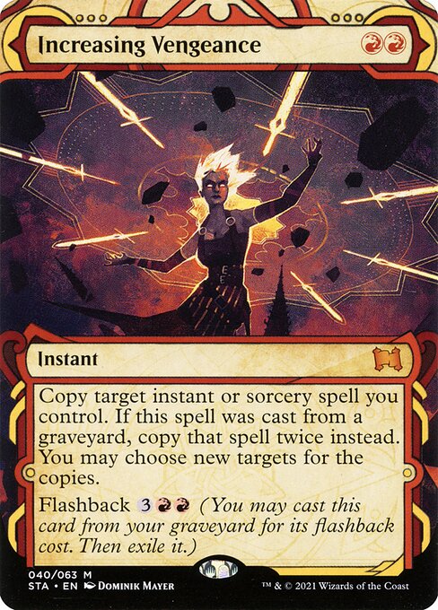 Carta Aumentar la venganza — Strixhaven Mystical Archive · STA · #40
