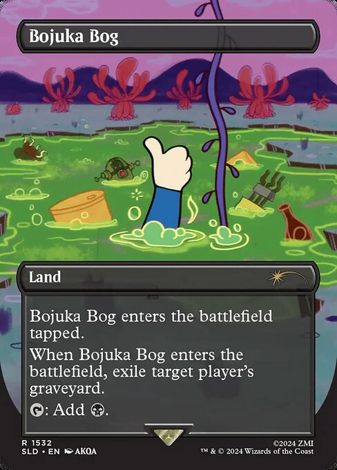 Carta Ciénaga de Bojuka — Secret Lair Drop · SLD · #1532