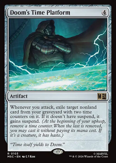 Plataforma temporal de Muerte — Marvel Super Heroes Commander
