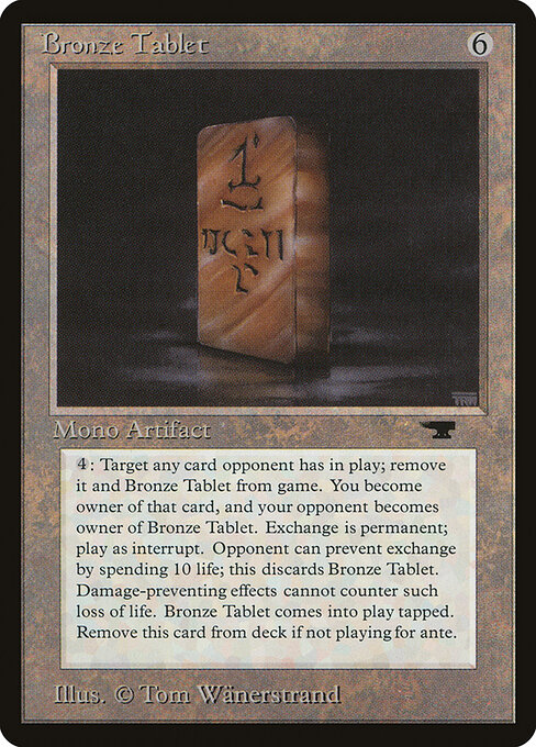 Carta Tablilla de bronce — Antiquities · ATQ · #42