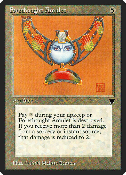 Carta Forethought Amulet (Legends)