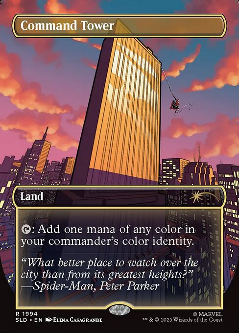 Torre de mando — Secret Lair Drop