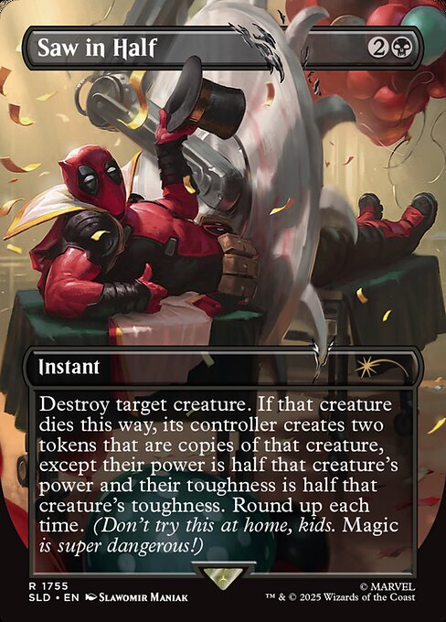 Serrar por la mitad — Secret Lair Drop