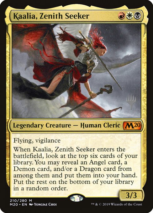 Kaalia, buscadora del cénit