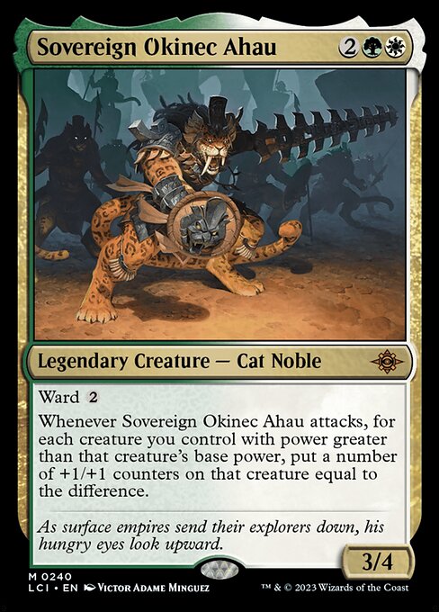 Okinec Ahau, soberano — The Lost Caverns of Ixalan
