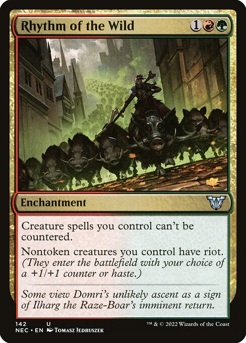 Ritmo de los salvajes — Neon Dynasty Commander