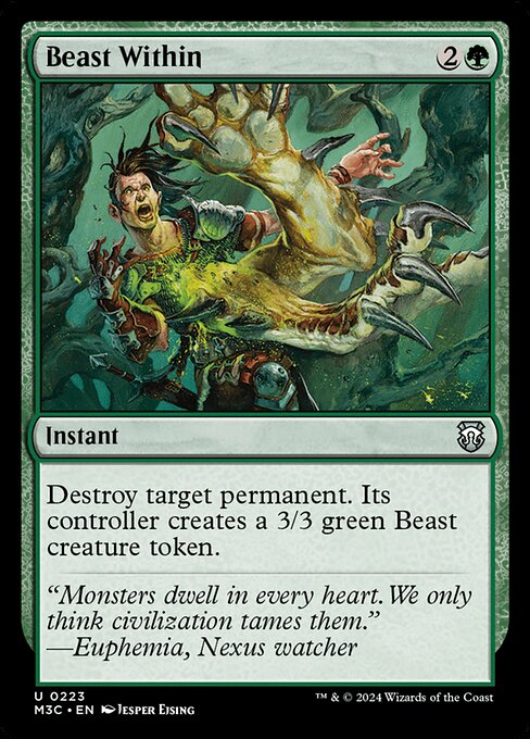La bestia interior — Modern Horizons 3 Commander