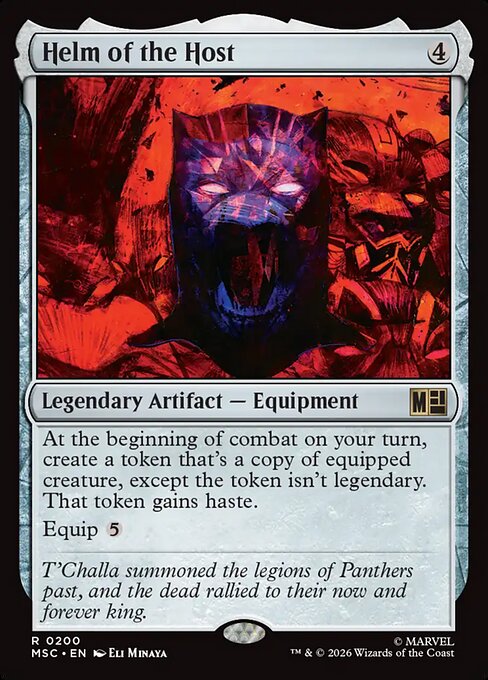 Carta Yelmo multiplicador — Marvel Super Heroes Commander · MSC · #200
