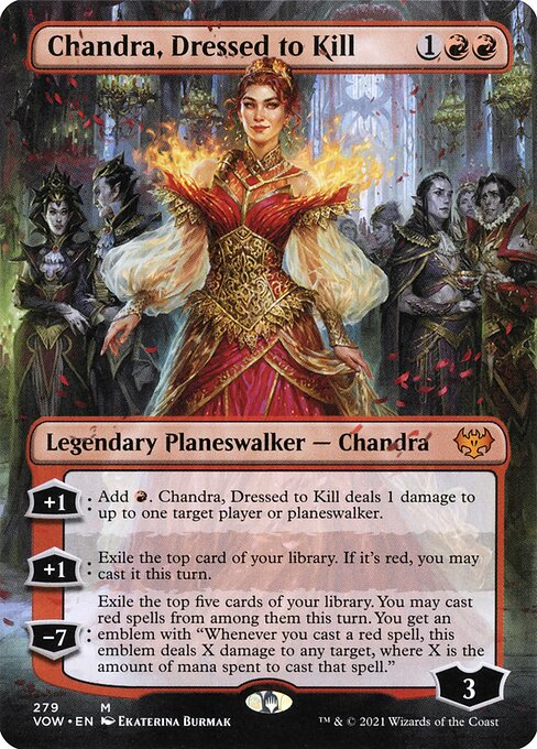 Chandra, vestida para matar — Innistrad: Crimson Vow