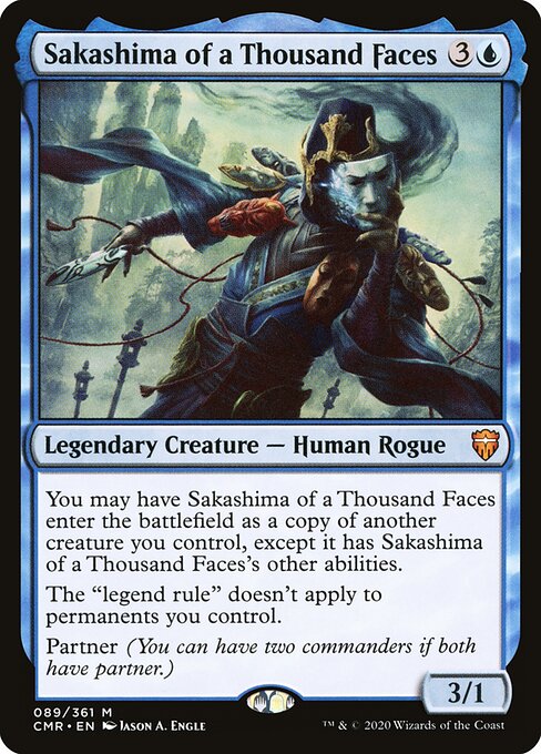 Sakashima de las mil caras — Commander Legends