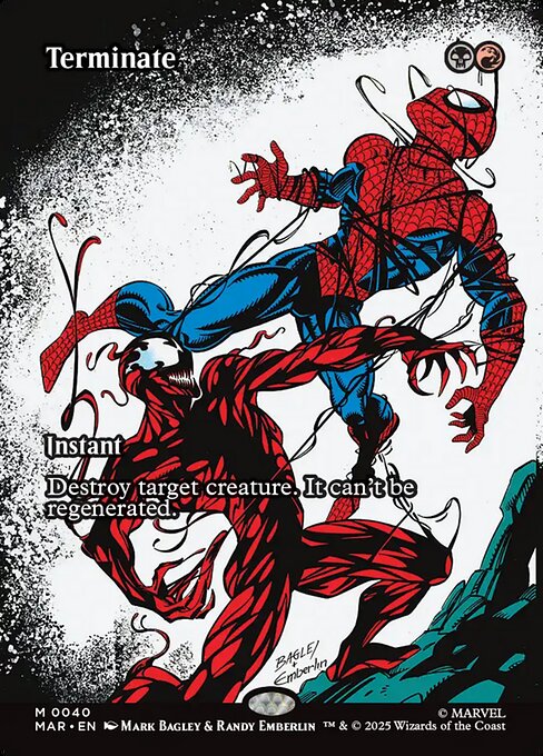 Terminar — Marvel Universe