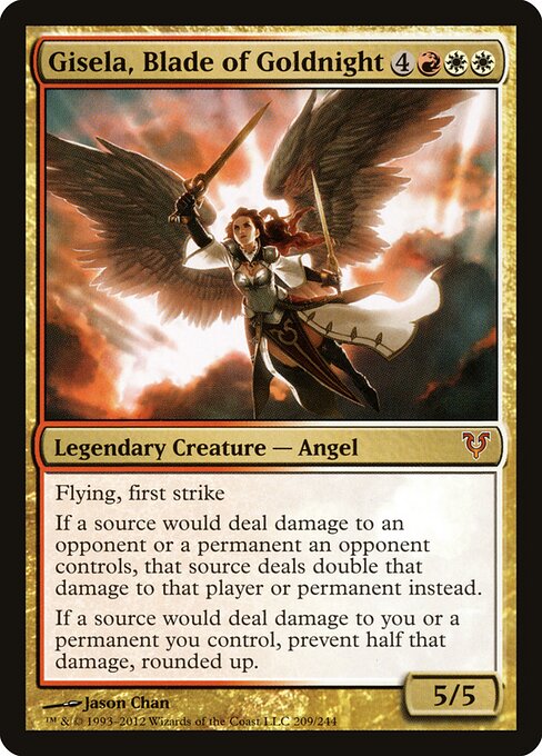 Gisela, Espada de la Noche Dorada — Avacyn Restored