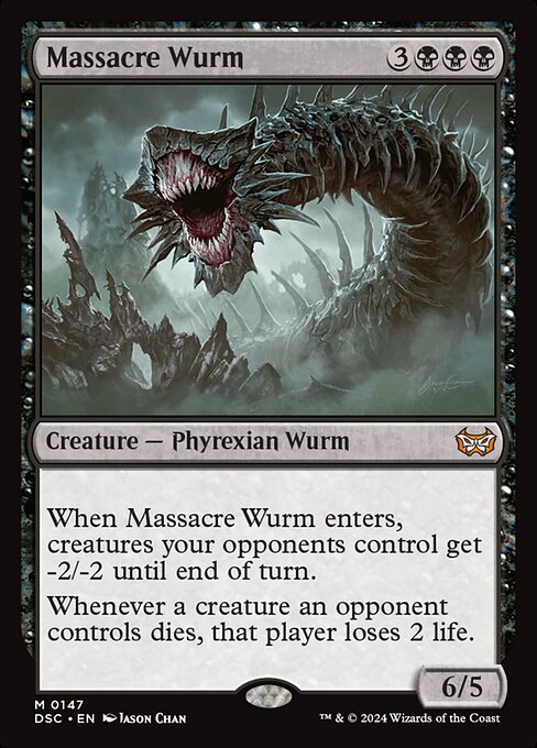 Sierpe de la masacre — Duskmourn: House of Horror Commander