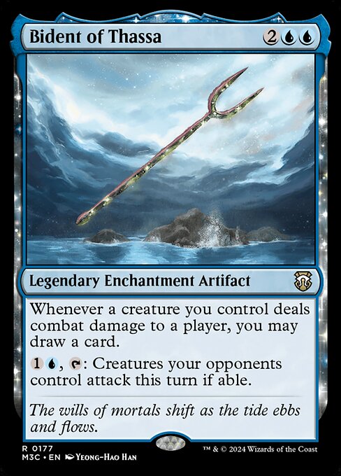 Carta Bidente de Tassa — Modern Horizons 3 Commander · M3C · #177