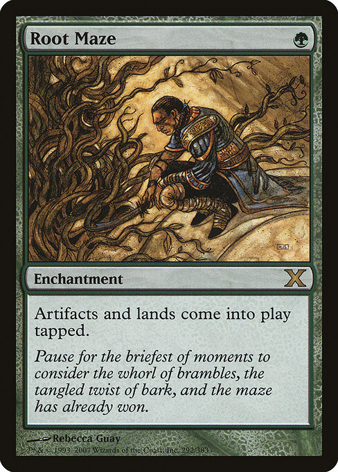 Laberinto de raíces — Tenth Edition
