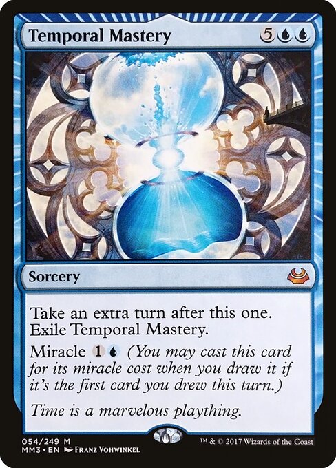 Carta Maestría del tiempo — Modern Masters 2017 · MM3 · #54
