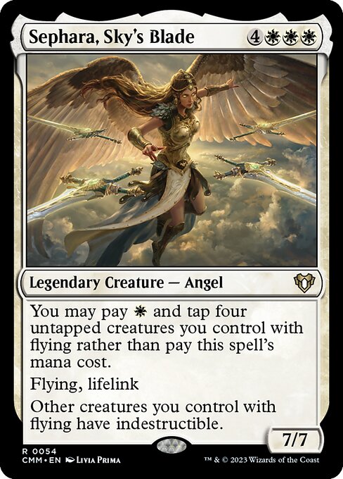 Carta Sephara, Acero Celestial — Commander Masters · CMM · #54