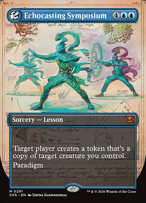 Carta Simposio de conjura de ecos — Secrets of Strixhaven · SOS · #291