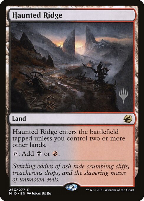 Risco embrujado — Innistrad: Midnight Hunt Promos