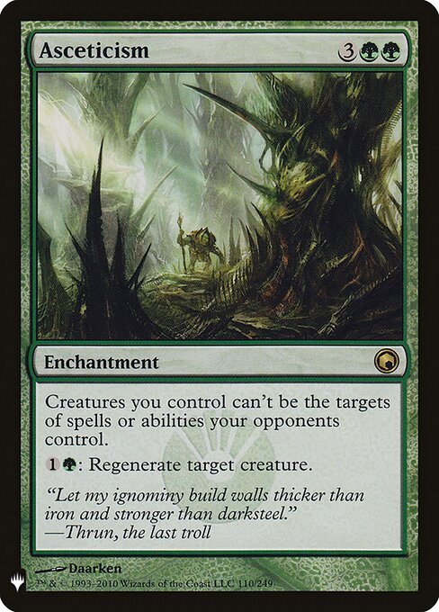 Ascetismo — The List