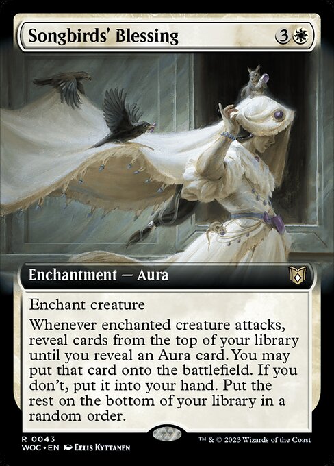 Bendición de las aves cantoras — Wilds of Eldraine Commander