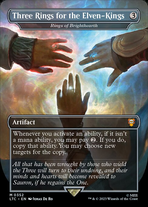 Anillos de Fogón Brillante — Tales of Middle-earth Commander