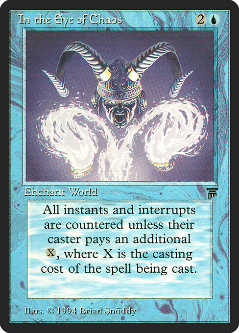 Carta In the Eye of Chaos — Legends · LEG · #61