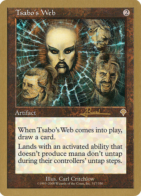 Carta Red de Tsabo — World Championship Decks 2001 · WC01 · #ar317