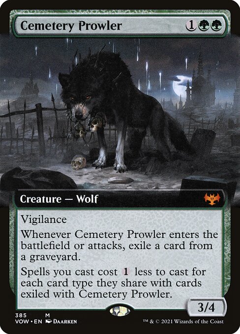Carta Rondador del cementerio — Innistrad: Crimson Vow · VOW · #385