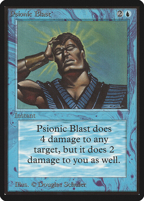 Ráfaga psiónica — Limited Edition Beta