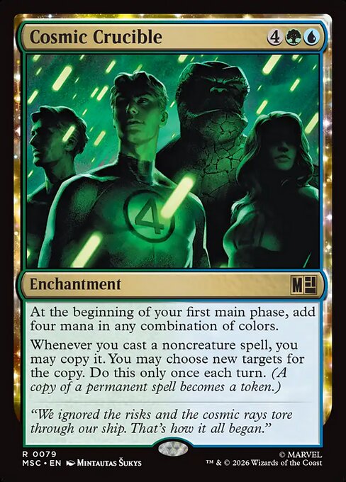 Crisol cósmico — Marvel Super Heroes Commander