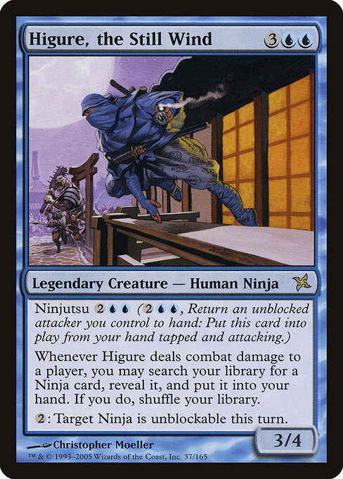 Higure, el viento quieto — Betrayers of Kamigawa