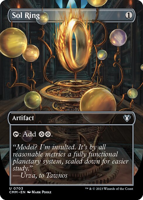 Anillo solar — Commander Masters