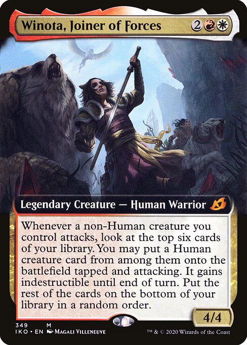 Winota, la Unidora de Fuerzas — Ikoria: Lair of Behemoths