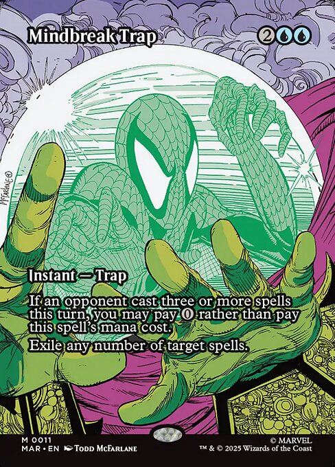 Carta Trampa rompemente — Marvel Universe · MAR · #11