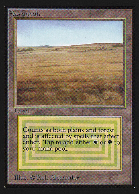Savannah — Intl. Collectors' Edition